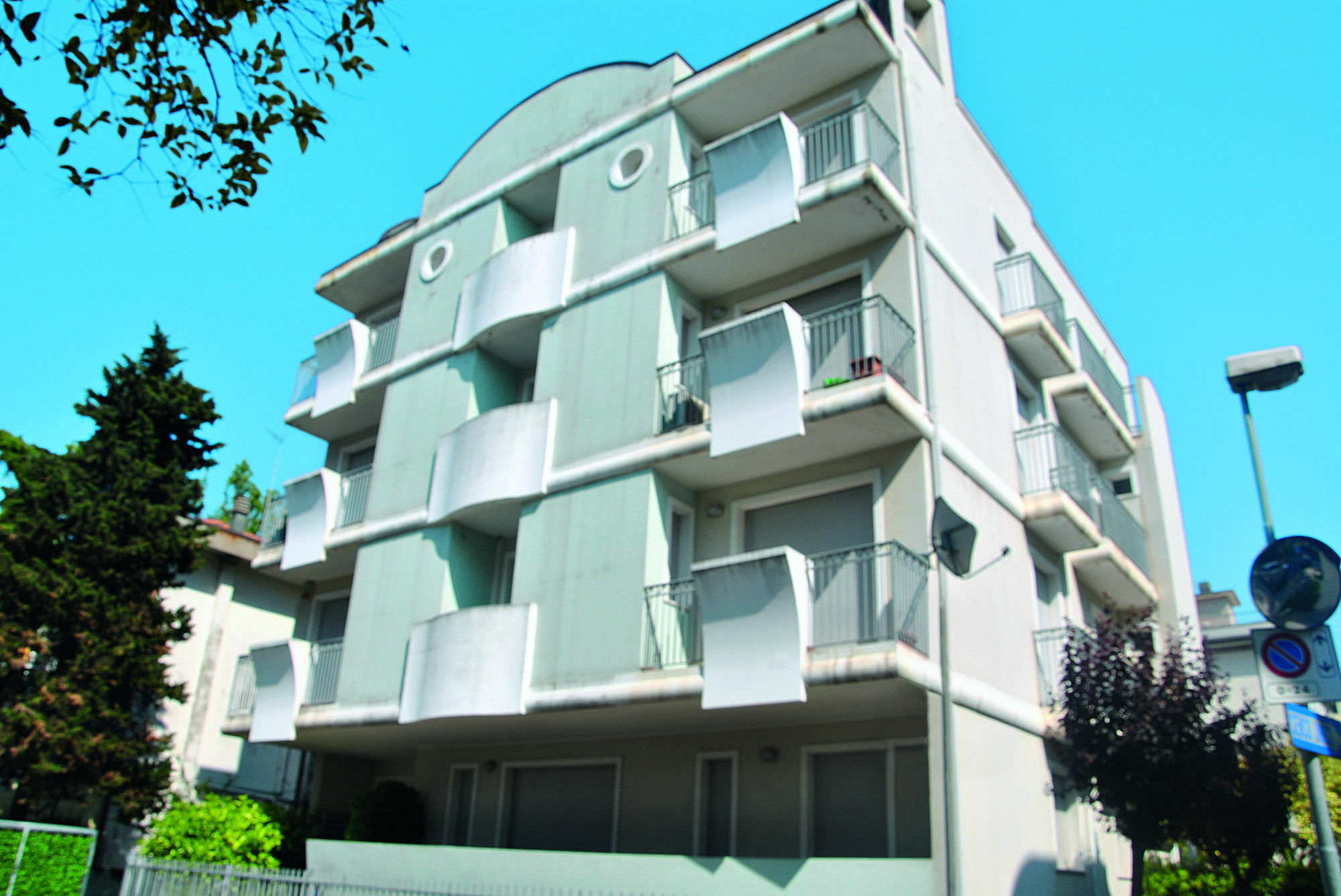 Apartmán Residenza Manuela Riccione Exteriér fotografie